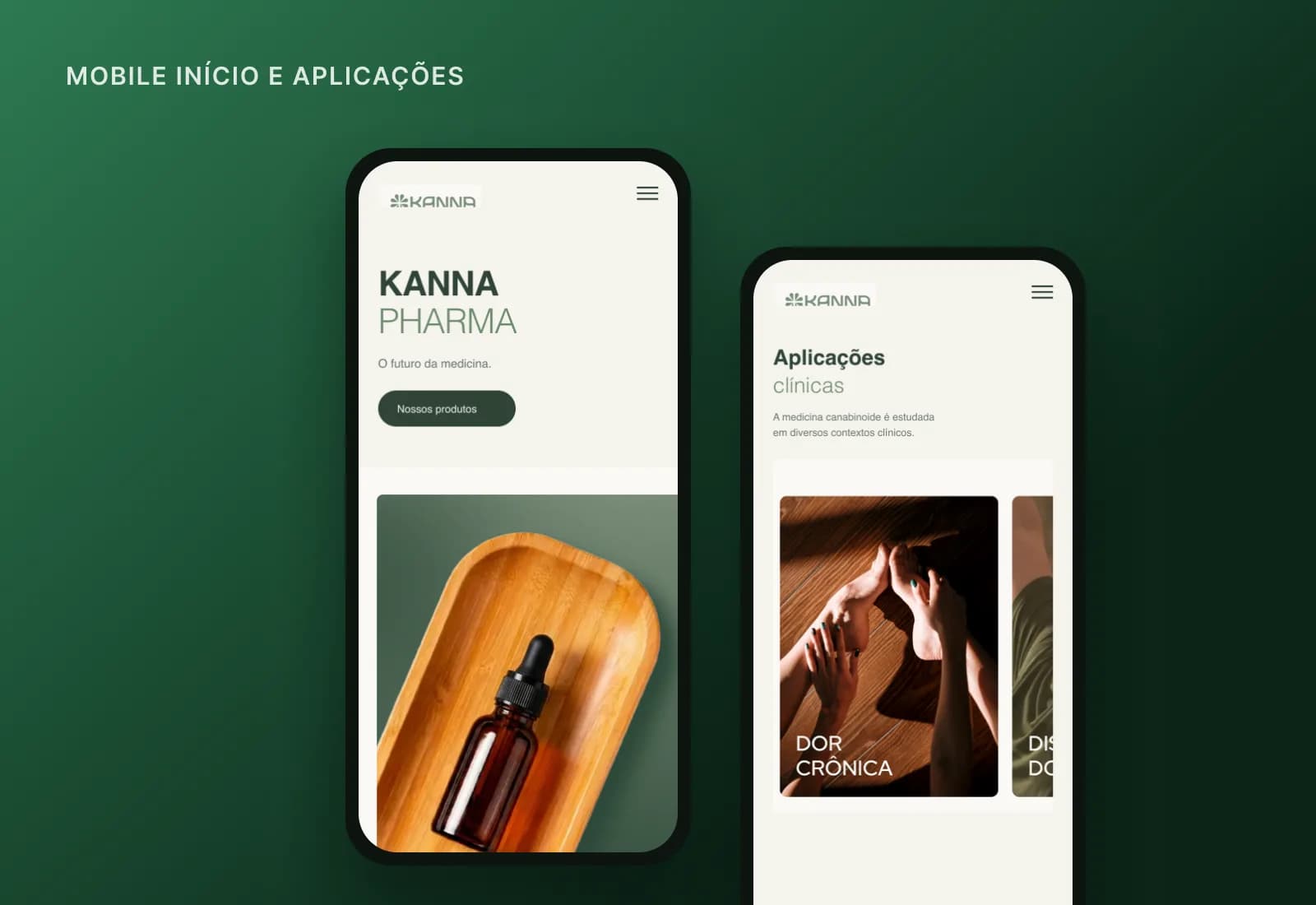Home and clinical applications on mobile